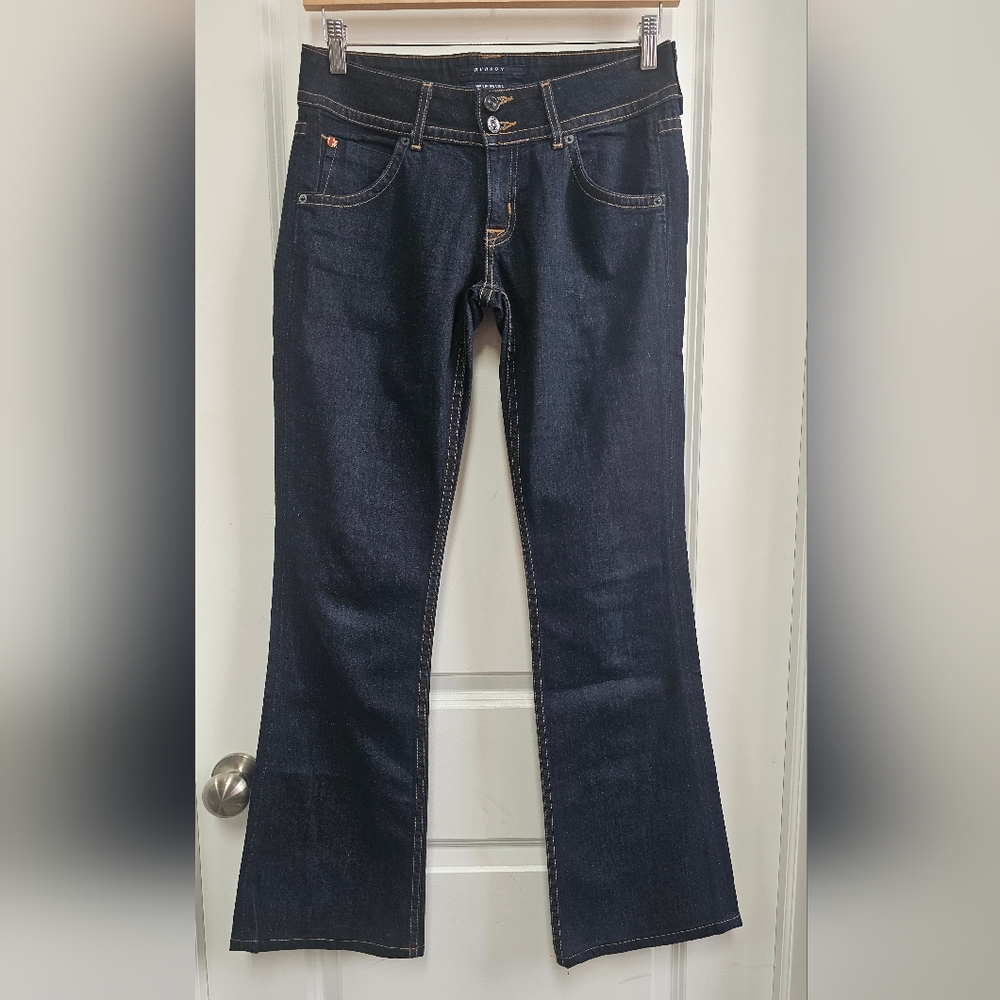 Hudson Jeans Blue Flare Wide Leg